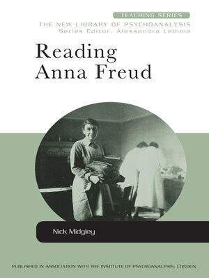 cover image of Reading Anna Freud